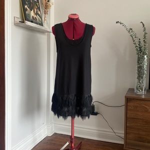 Black flapper girl shirt/dress